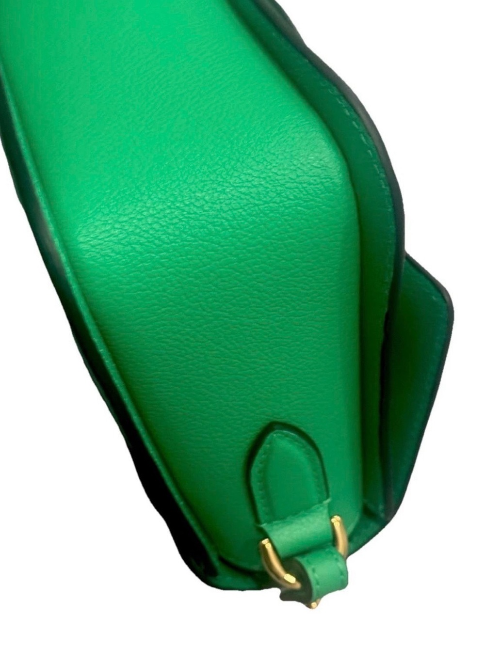 Versace Emerald Green Leather Medusa Crossbody - Picture 4 of 10